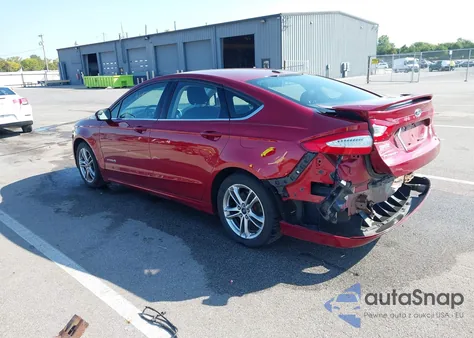 2015 Ford Fusion Hybrid Se из США, поврежденный, VIN 3FA6P0LUXFR229563